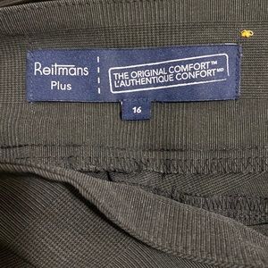 GUC Reitmans pull on comfort fit boot cut pants